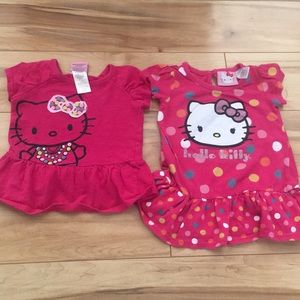 🌷2 Hello Kitty tops